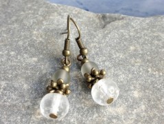 Lístečkové náušnice - S.Steel