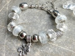 Lístečkové náušnice - S.Steel