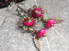 Lístečkové náušnice - S.Steel