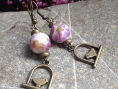 Lístečkové náušnice - S.Steel