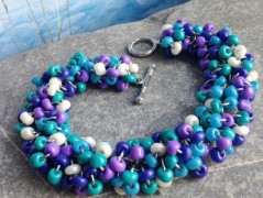 Lístečkové náušnice - S.Steel