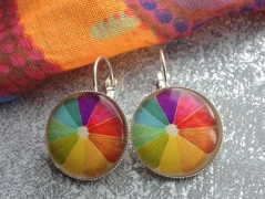 Lístečkové náušnice - S.Steel