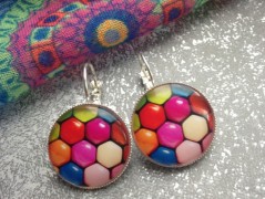 Lístečkové náušnice - S.Steel