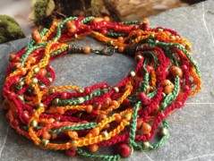 Lístečkové náušnice - S.Steel