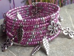 Lístečkové náušnice - S.Steel