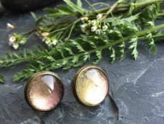 Lístečkové náušnice - S.Steel