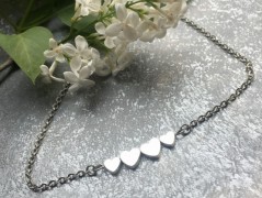 Lístečkové náušnice - S.Steel