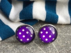 Lístečkové náušnice - S.Steel