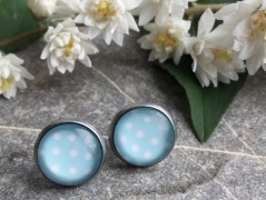 Lístečkové náušnice - S.Steel