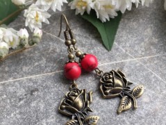 Lístečkové náušnice - S.Steel