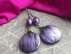 Lístečkové náušnice - S.Steel