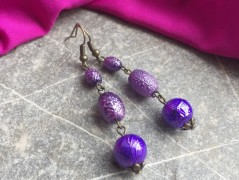 Lístečkové náušnice - S.Steel