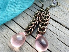 Lístečkové náušnice - S.Steel