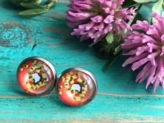 Lístečkové náušnice - S.Steel