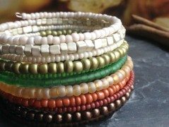 Lístečkové náušnice - S.Steel