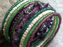 Lístečkové náušnice - S.Steel