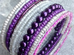 Lístečkové náušnice - S.Steel