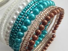 Lístečkové náušnice - S.Steel