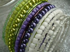 Lístečkové náušnice - S.Steel