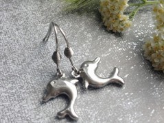 Lístečkové náušnice - S.Steel