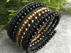 Lístečkové náušnice - S.Steel