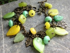 Lístečkové náušnice - S.Steel