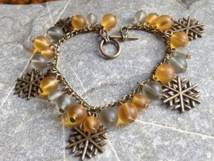 Lístečkové náušnice - S.Steel