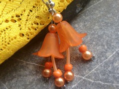 Lístečkové náušnice - S.Steel