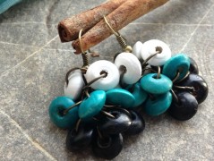 Lístečkové náušnice - S.Steel