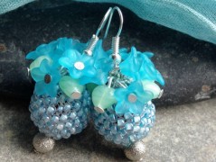 Lístečkové náušnice - S.Steel