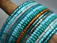 Lístečkové náušnice - S.Steel