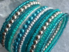 Lístečkové náušnice - S.Steel