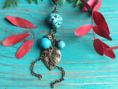 Lístečkové náušnice - S.Steel