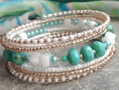 Lístečkové náušnice - S.Steel