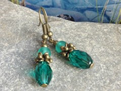 Lístečkové náušnice - S.Steel