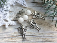 Lístečkové náušnice - S.Steel