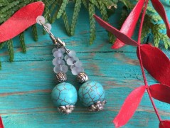 Lístečkové náušnice - S.Steel