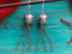 Lístečkové náušnice - S.Steel