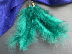 Lístečkové náušnice - S.Steel