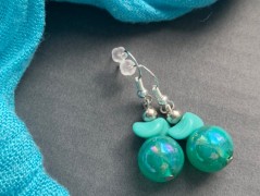 Lístečkové náušnice - S.Steel