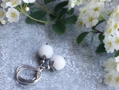 Lístečkové náušnice - S.Steel