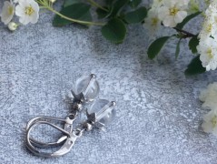 Lístečkové náušnice - S.Steel