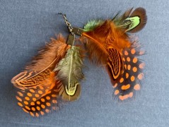 Lístečkové náušnice - S.Steel