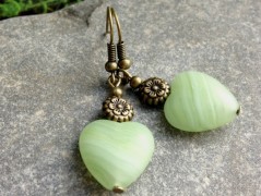 Lístečkové náušnice - S.Steel