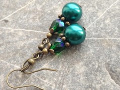 Lístečkové náušnice - S.Steel