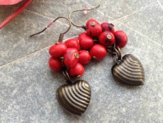 Lístečkové náušnice - S.Steel