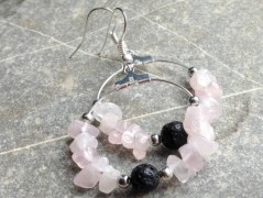 Lístečkové náušnice - S.Steel