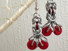 Lístečkové náušnice - S.Steel