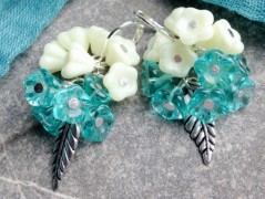 Lístečkové náušnice - S.Steel