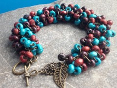 Lístečkové náušnice - S.Steel